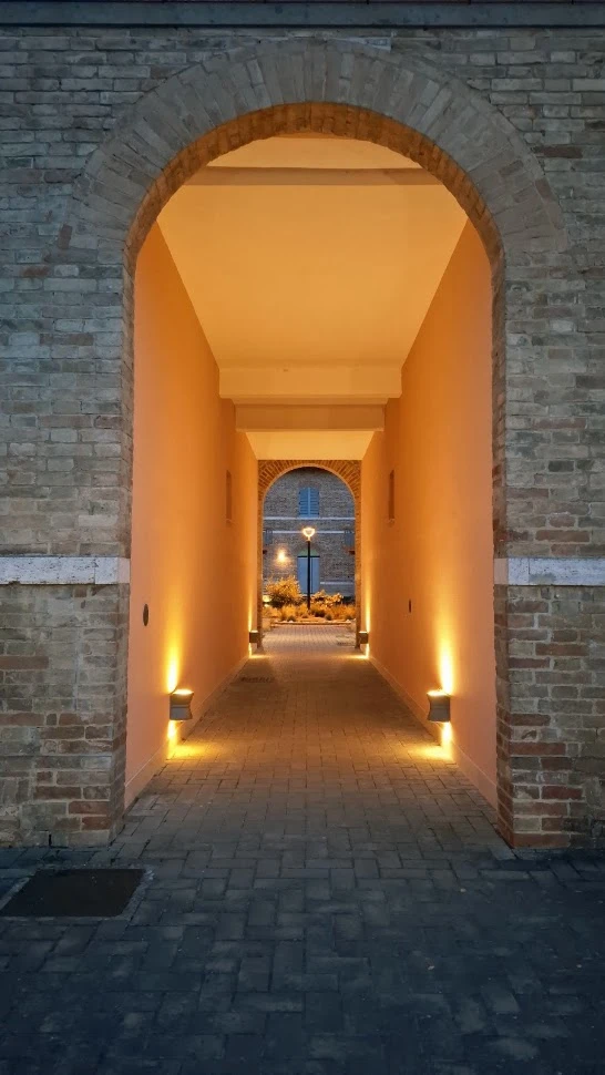 Ingresso Deltasol nel complesso residenziale